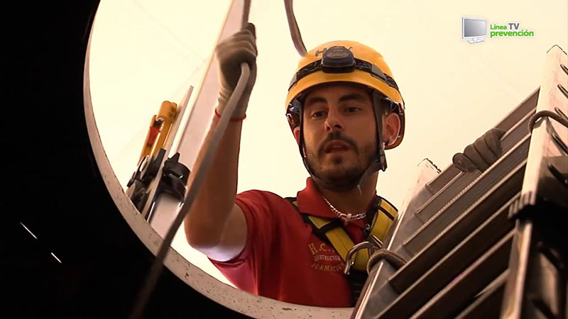 Prevención de riesgos laborales en trabajos en espacios confinados.