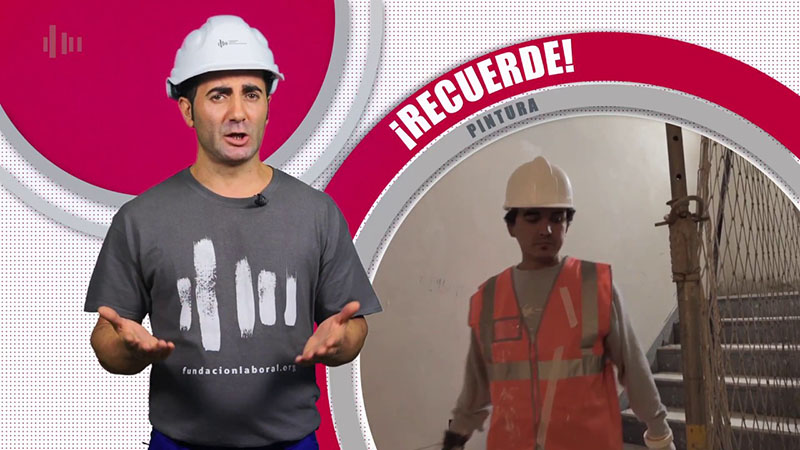Prevención de riesgos en el oficio de pintor.