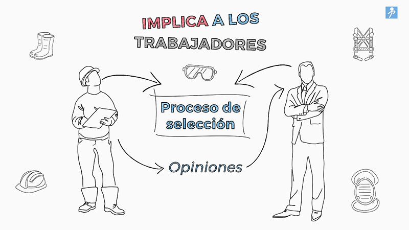 Equipos de protección individual en construcción.