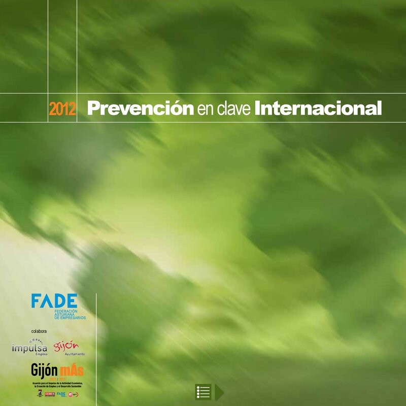 Prevención en clave Internacional