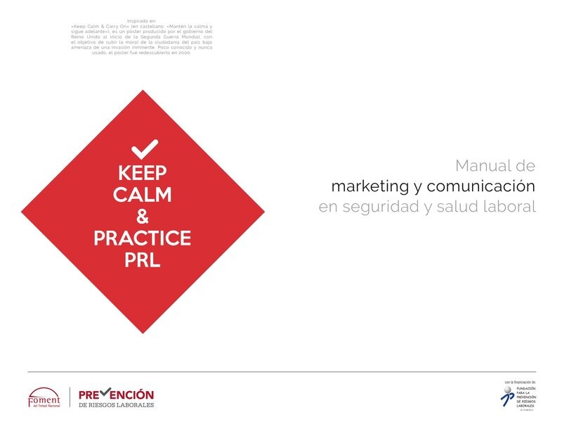 Manual de marketing y comunicación en seguridad y salud laboral