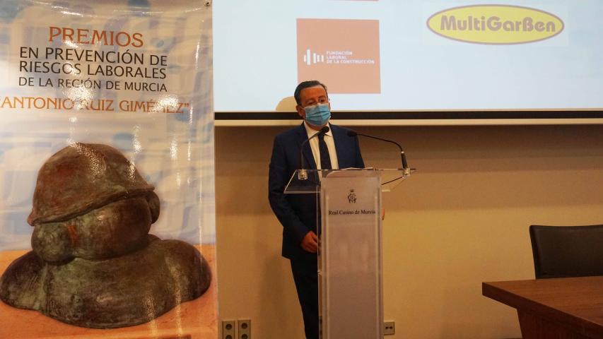 Celebrado el acto de entrega del premio “Antonio Ruiz Giménez” de buenas prácticas en prevención a la Fundación Laboral de la Construcción