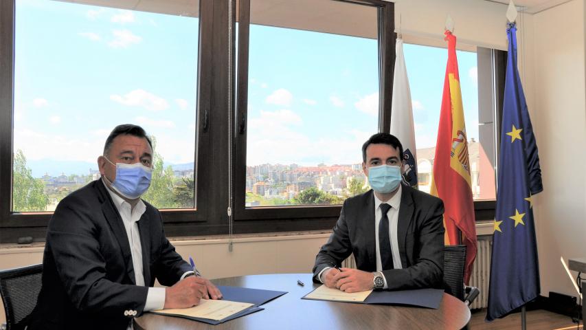La Fundación Laboral firma un acuerdo con el Instituto Cántabro de Seguridad y Salud para seguir promoviendo la PRL en la región