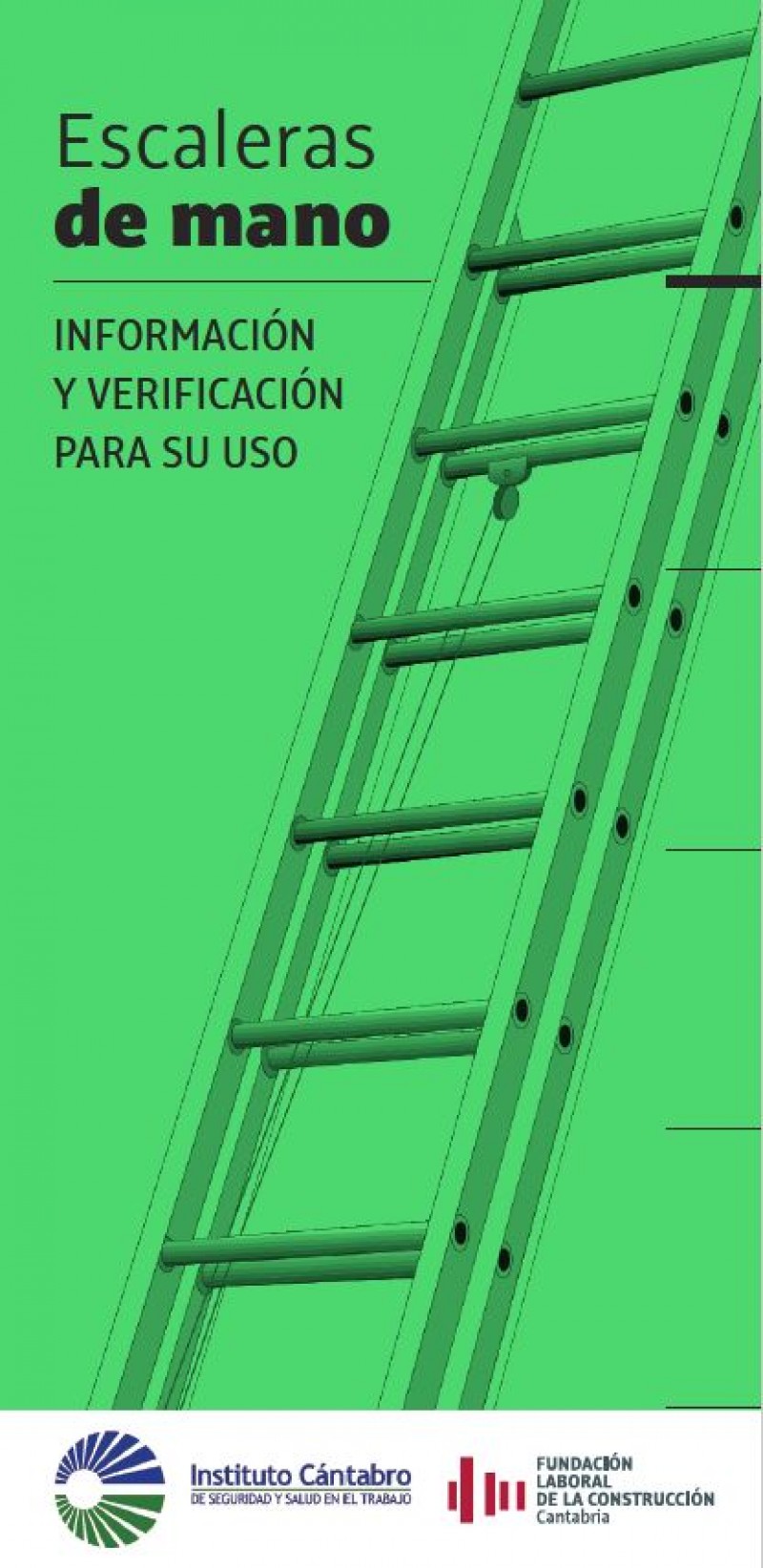 Escaleras de mano. Información y verificación para su uso