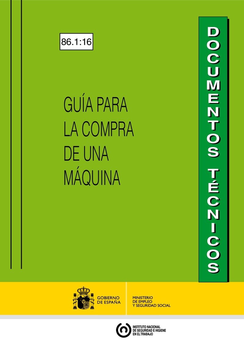 Guía para la compra de una máquina.