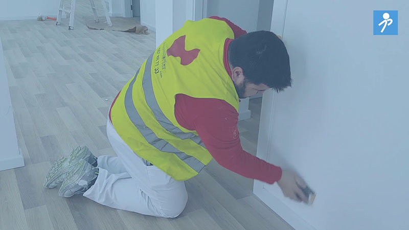 Riesgos ergonómicos: oficio de pintor.