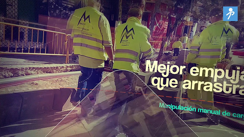 Riesgos ergonómicos: manipulación manual de cargas.