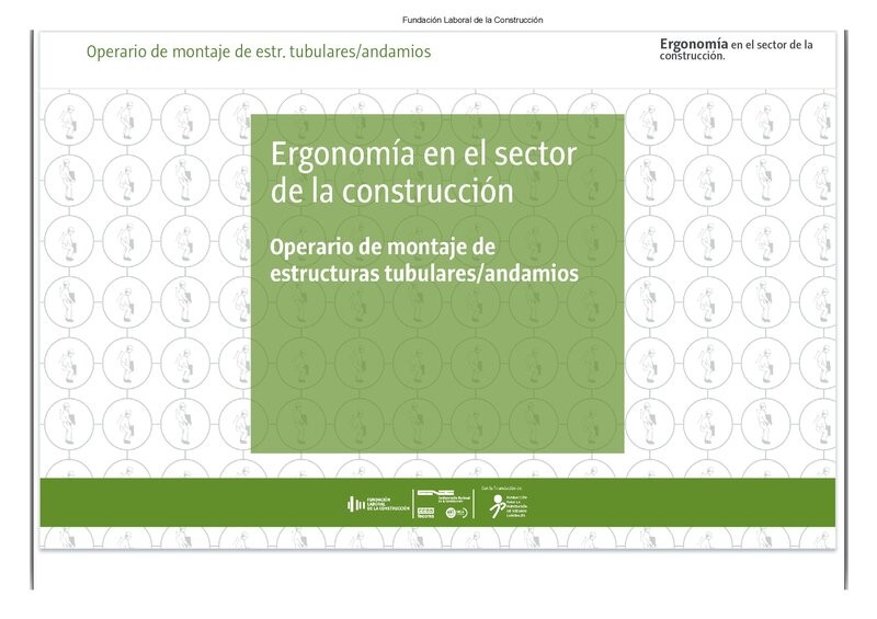 Ficha montaje de andamios. Recursos prácticos de ergonomía.