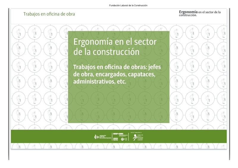 Ficha oficina de obra. Recursos prácticos de ergonomía.