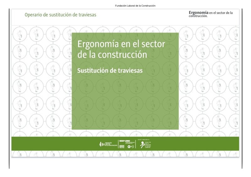 Ficha sustitución de traviesas. Recursos prácticos de ergonomía.