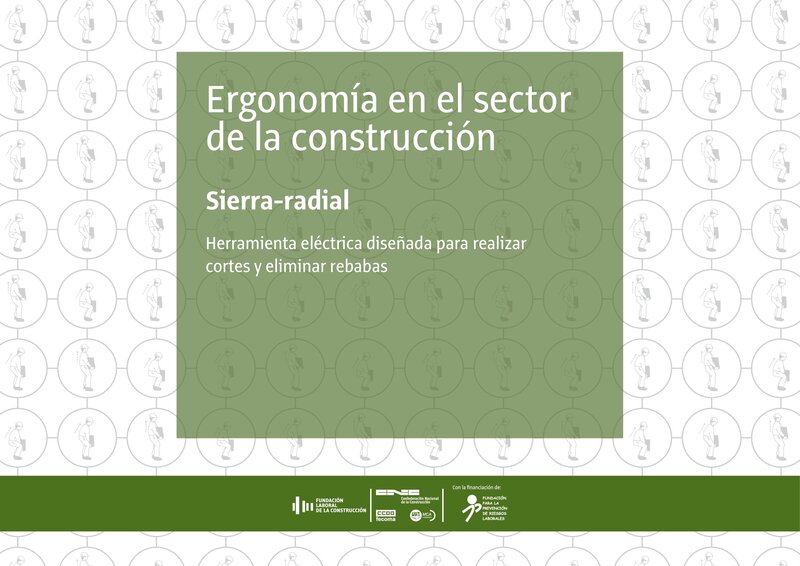 Riesgos ergonómicos. Sierra radial.
