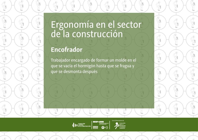 Riesgos ergonómicos. Encofrador.