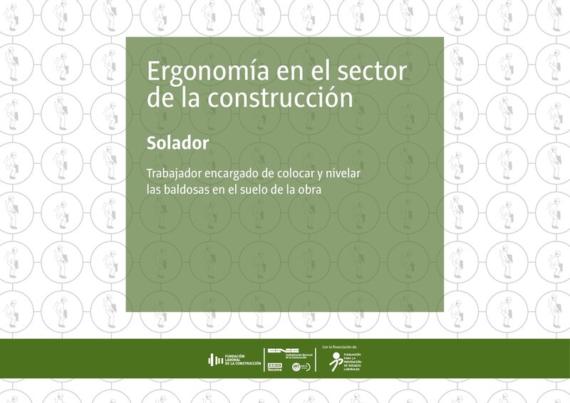 Riesgos ergonómicos. Solador.