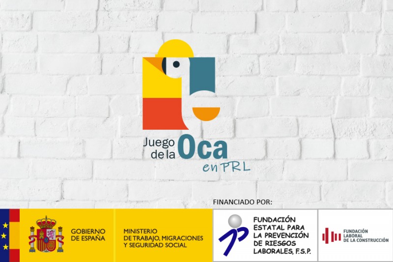 El juego de la oca de la prevención en construcción