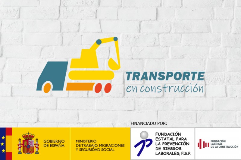 Transporte de materiales y máquinas en el sector de la construcción
