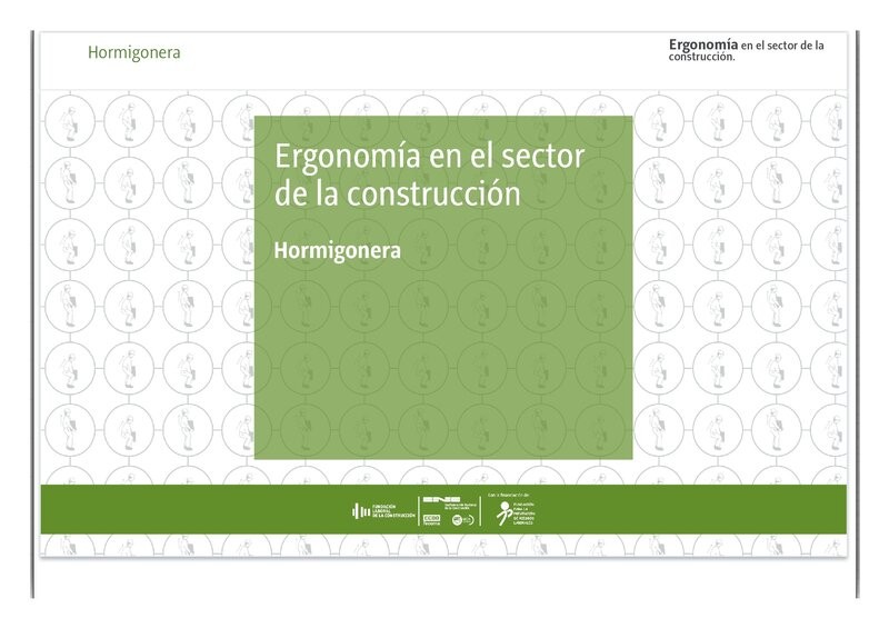 Hormigonera. Riesgos ergonómicos.