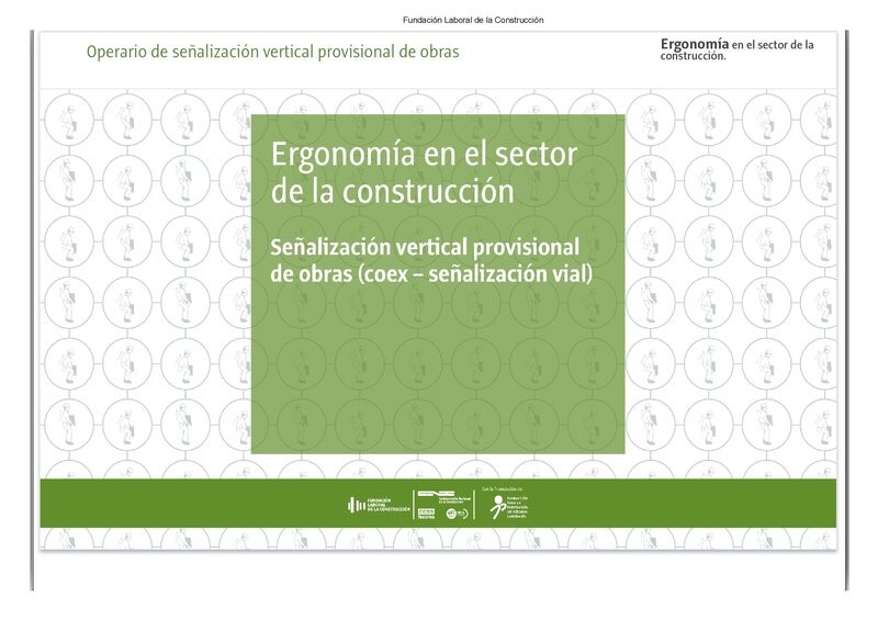 Señalización vertical provisional. Riesgos ergonómicos.