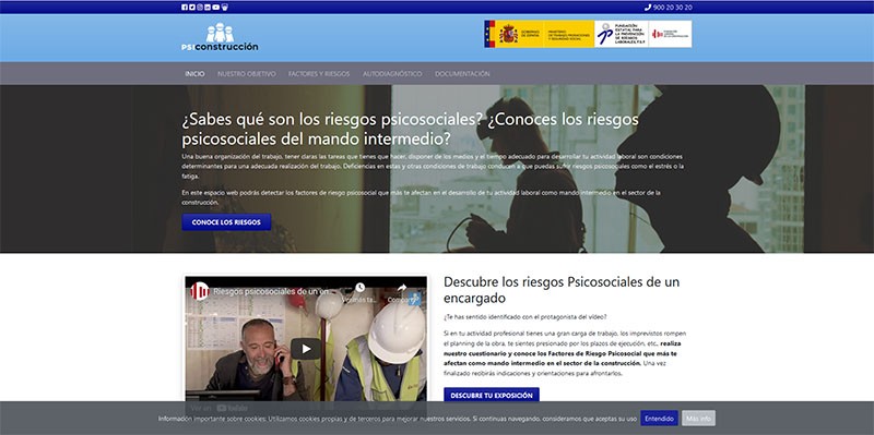 Riesgos psicosociales de mandos intermedios en construcción