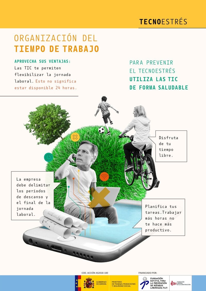 Nuevas tecnologías en construcción. Organización del tiempo de trabajo