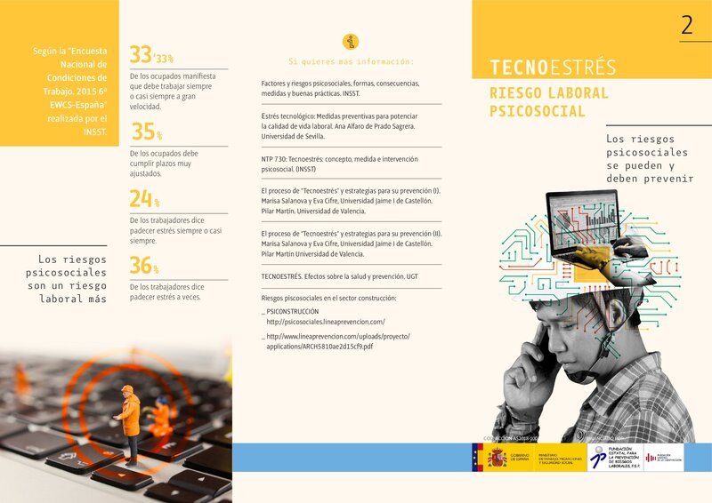 Nuevas tecnologías en construcción. Riesgo laboral psicosocial