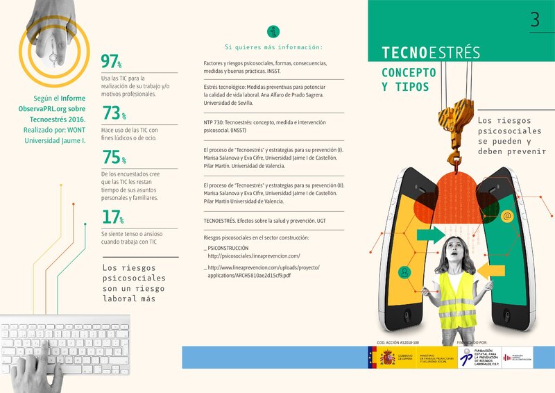 Conceptos y tipos de tecnoestrés