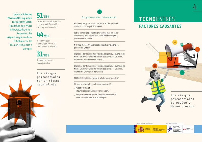 Factores causantes del tecnoestrés