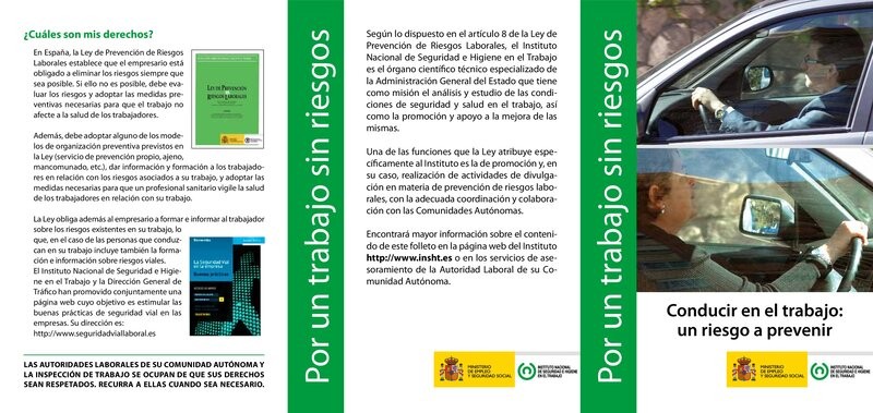 Conducir en el trabajo. Un riesgo a prevenir.