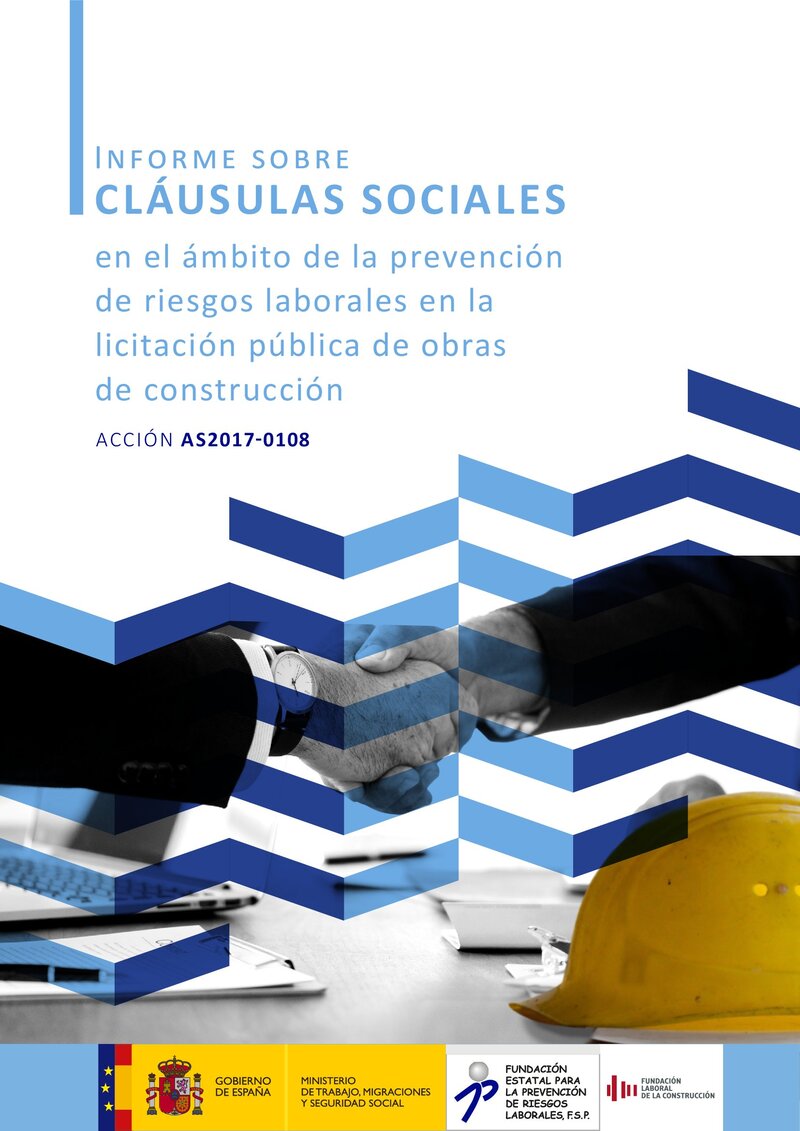 Informe sobre cláusulas sociales en el ámbito de la prevención.