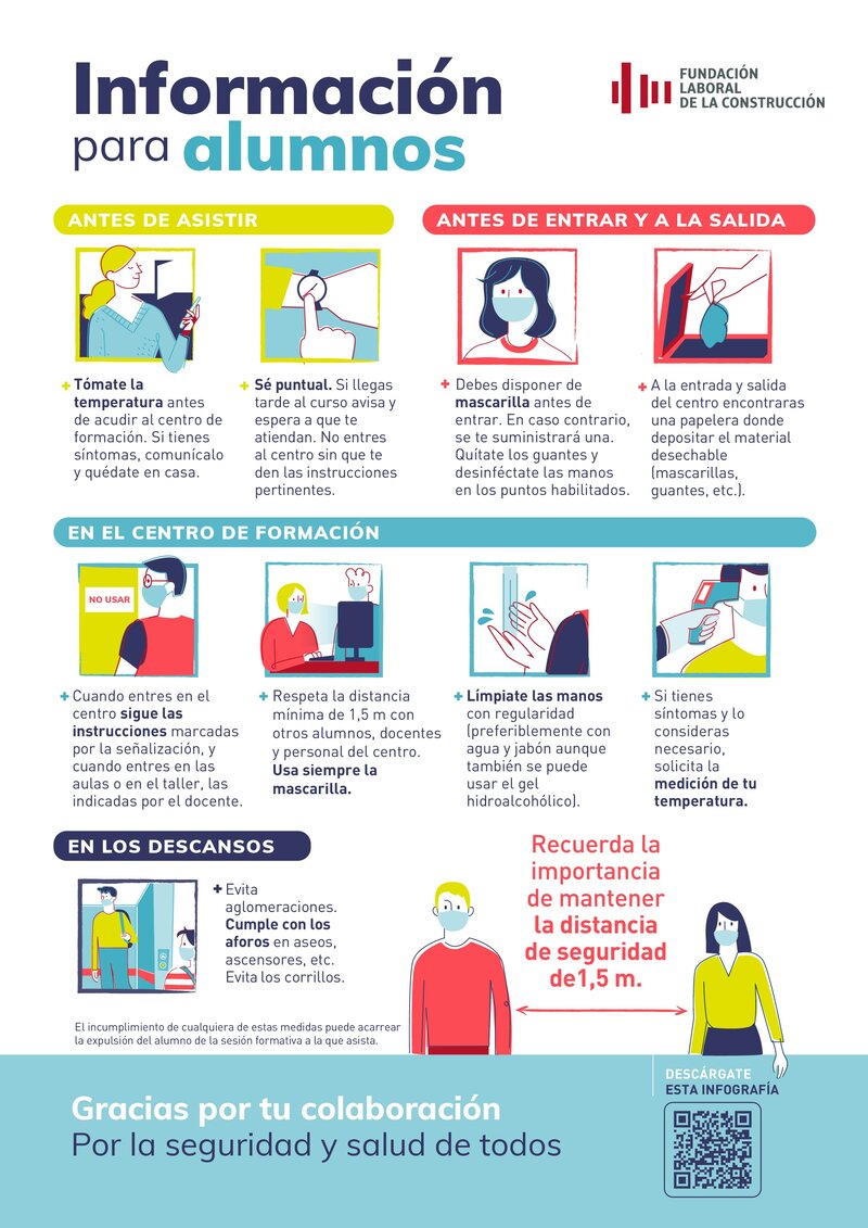 COVID-19. Información para alumnos.
