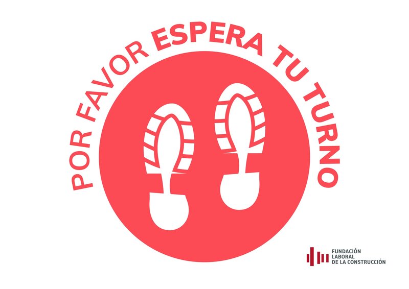 COVID-19. Por favor, espera tu turno.