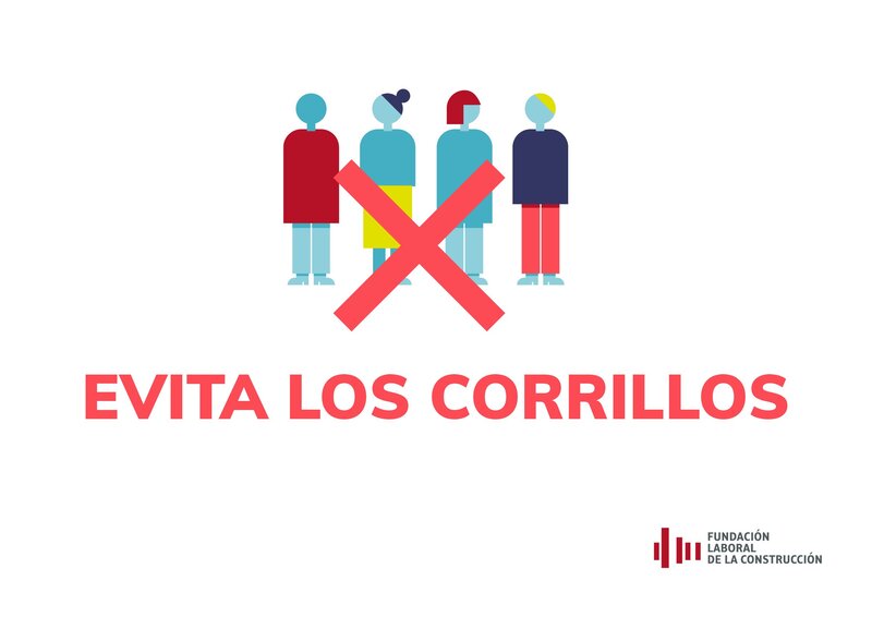 COVID-19. Evita los corrillos.