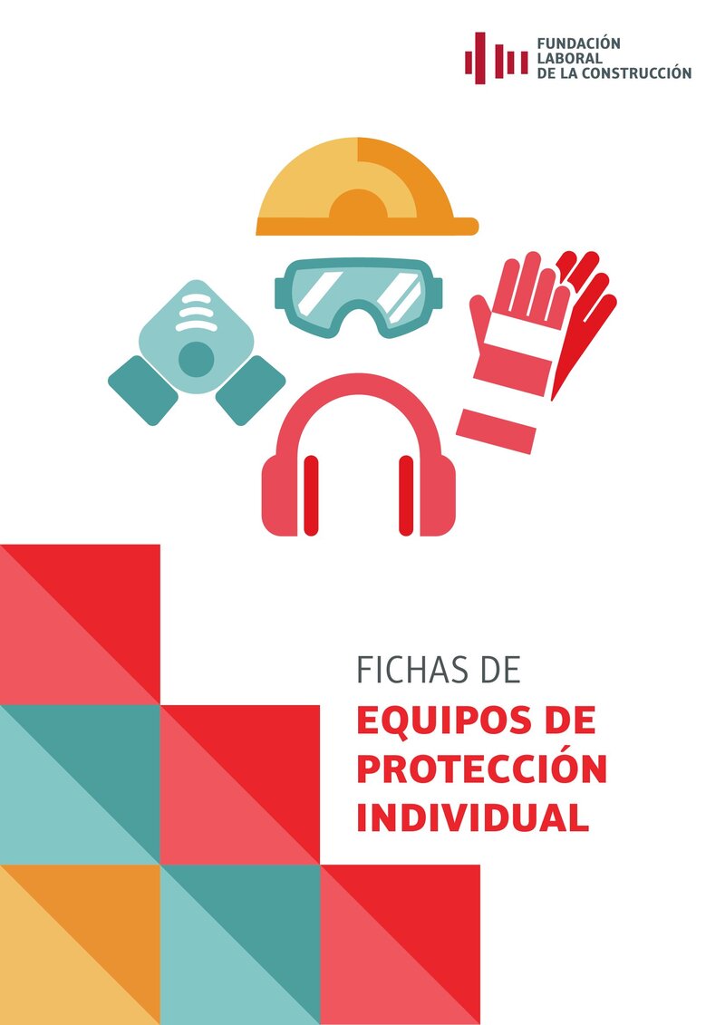 Fichas de equipos de protección individual.