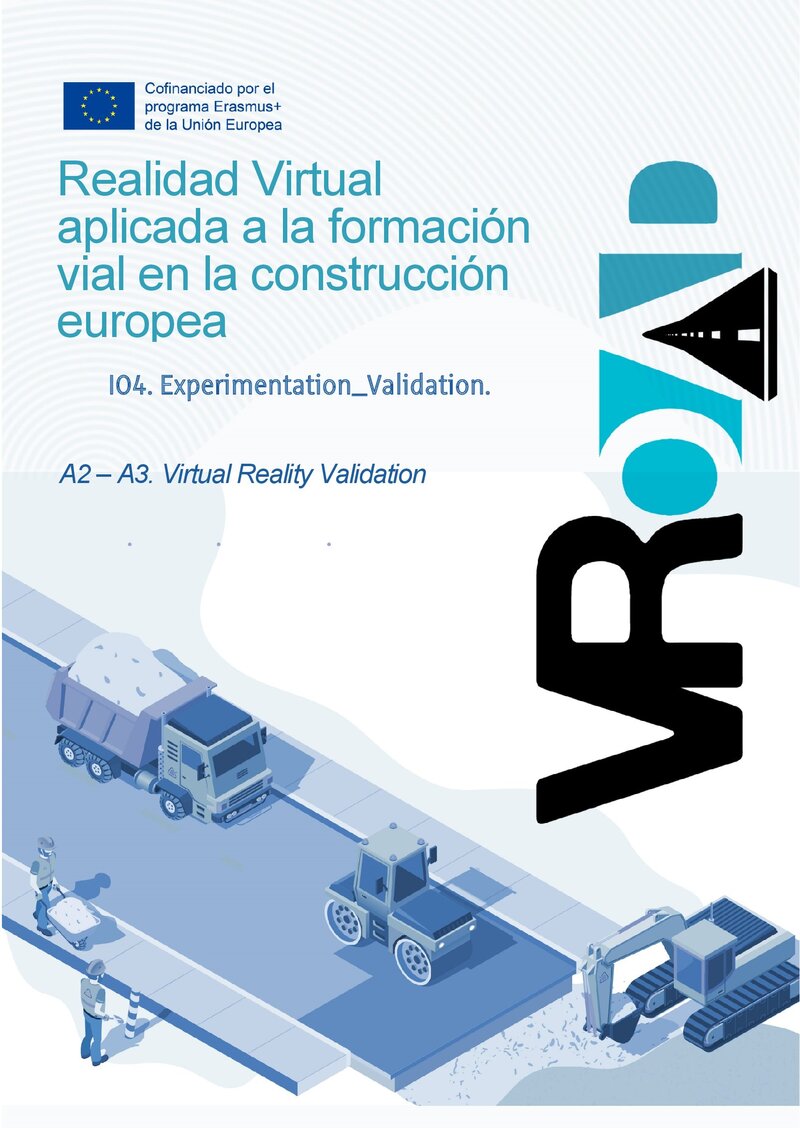 Resultados de la experiencia piloto sobre la utilización de la aplicación VRoad.